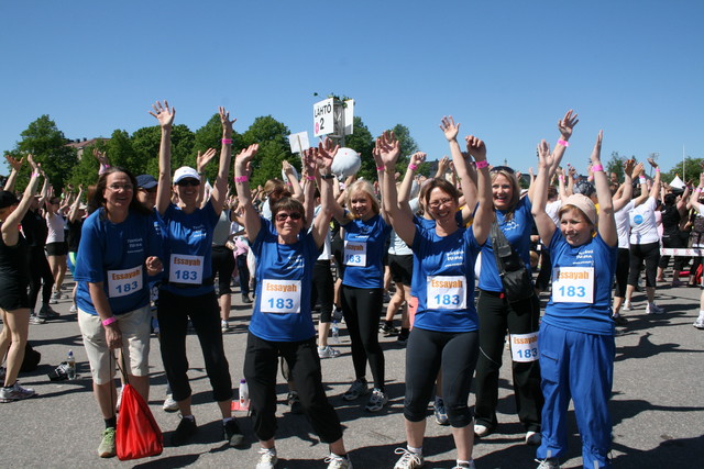 Naisten Kymppi Helsingissä toukokuussa 2009